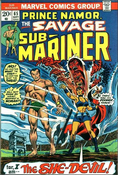Sub-Mariner (1968) 65-A by Marvel