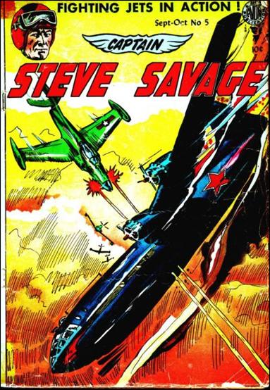 Captain Steve Savage (1954) 5-A by Avon