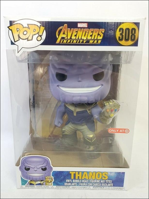 thanos pop it fidget toy