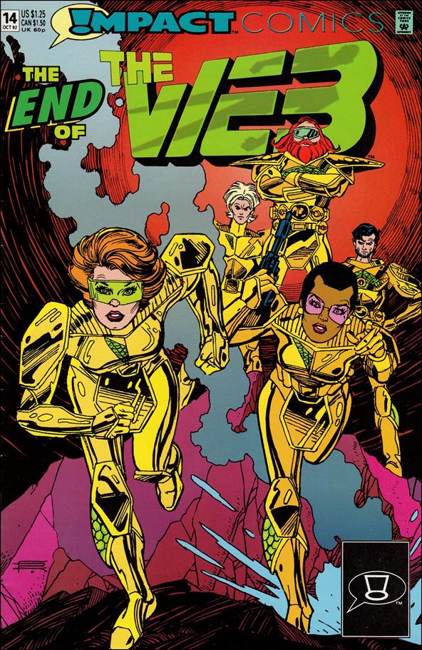Web (1991) 14-A by Impact Comics