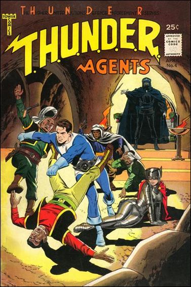 T.H.U.N.D.E.R. Agents (1965) 4-A by Tower