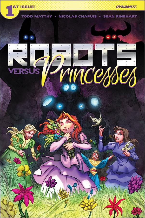 Robots Versus Princesses 1-A by Dynamite Entertainment
