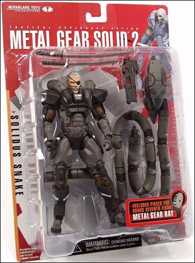 Metal Gear Solid 2 - McFarlane Toys 2001 - Complete series of 6  action-figures