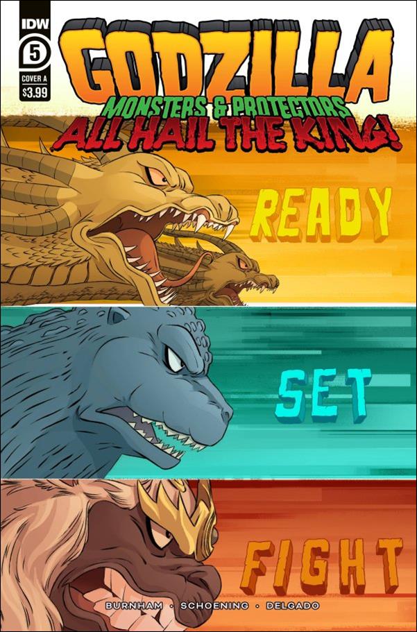Godzilla: Monsters & Protectors - All Hail the King 5-A by IDW