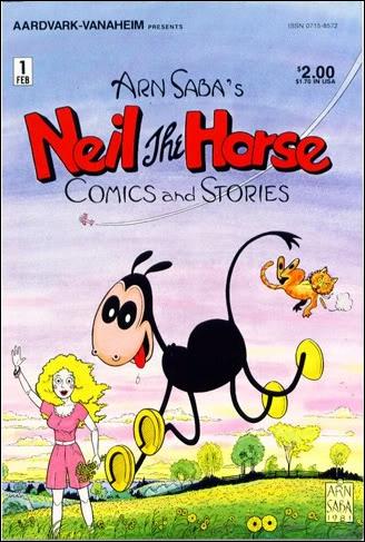 Neil the Horse Comics and Stories 1-B by Aardvark-Vanaheim