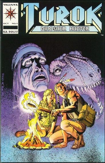 Turok Dinosaur Hunter. Turok: Dinosaur Hunter 4-A by Valiant. Item Bio. "The Valley of the Shadow, Shades of Yesterday, Part 1" Turok struggles to learn the fate of his people,