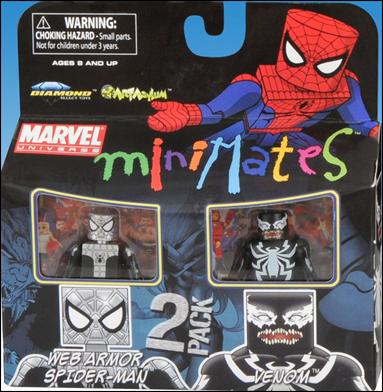 *Marvel Minimates Exclusive Web Armor Spiderman 
