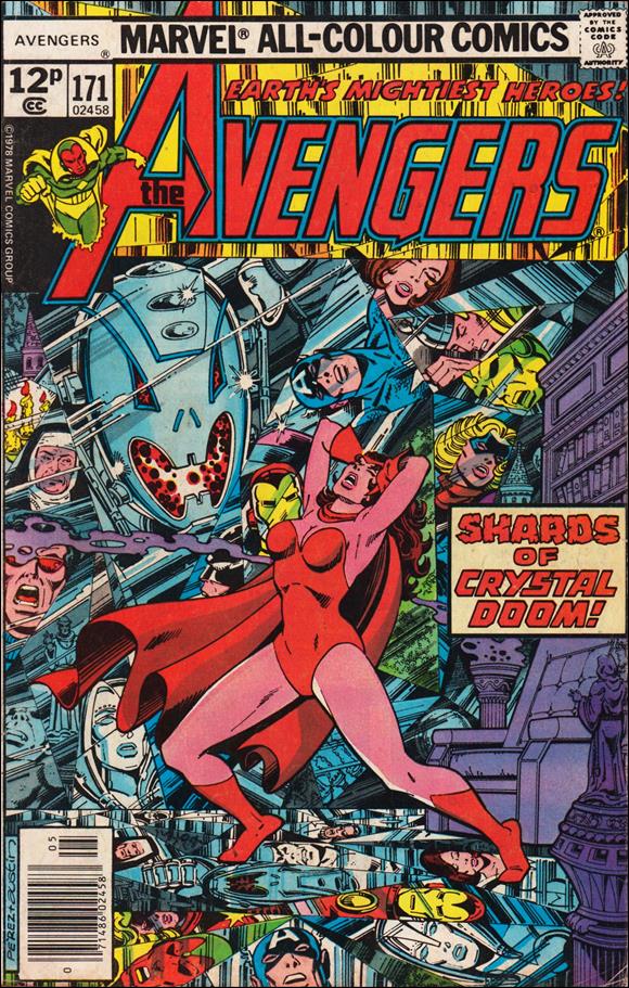 Avengers 171 B, May 1978 Comic Book By Marvel