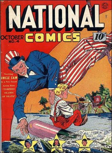 National Comics (1940) 4-A by Quality