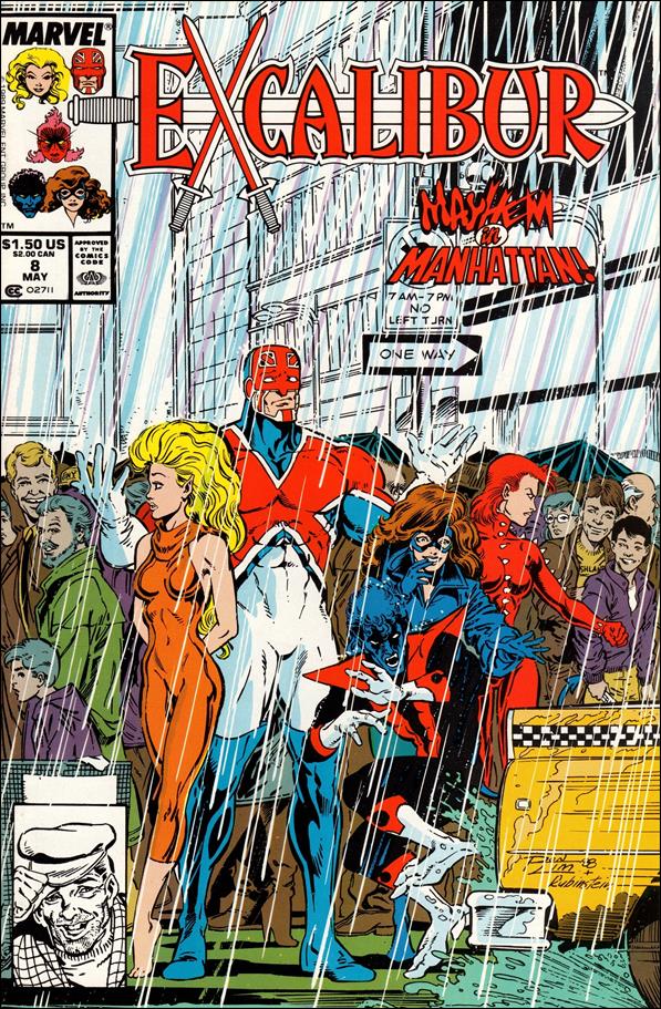 Excalibur (1988) 8-A by Marvel