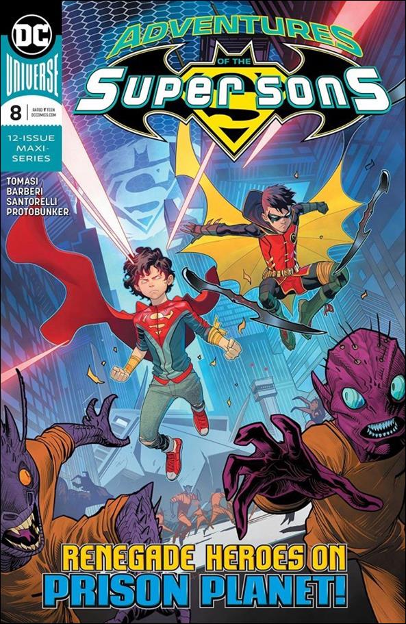 Adventures of the Super Sons 8-A by DC