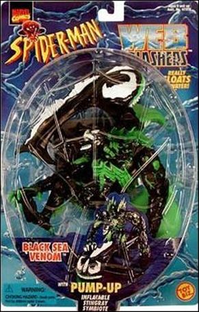 Spider-Man: Web Splashers Black Sea Venom, Jan 1997 Action Figure