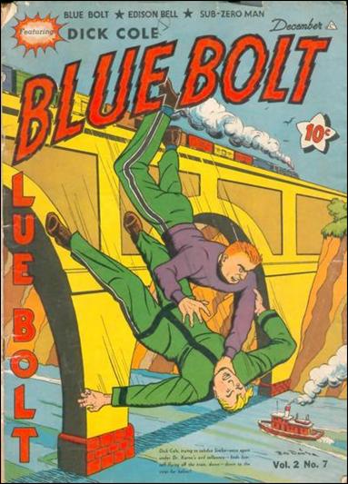 Blue Bolt (1941) 7-A by Novelty Press