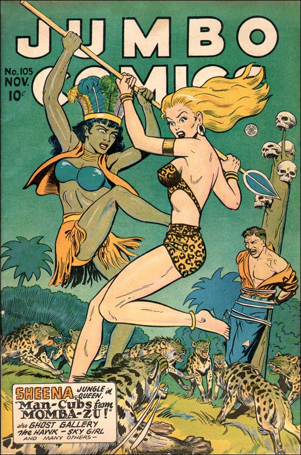 Jumbo Comics (1938) 105-A by Fiction House Magazines