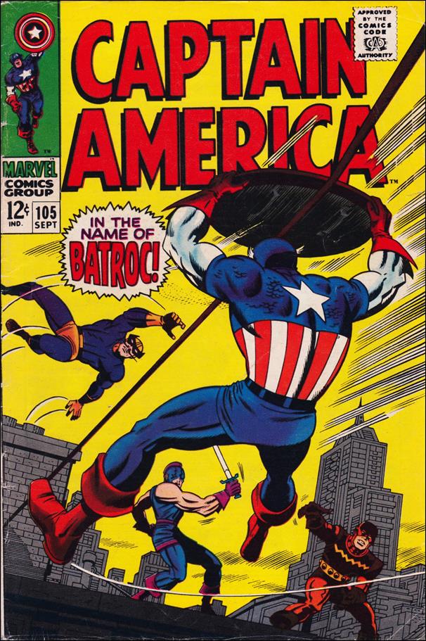Captain America (1968) 105-A by Marvel