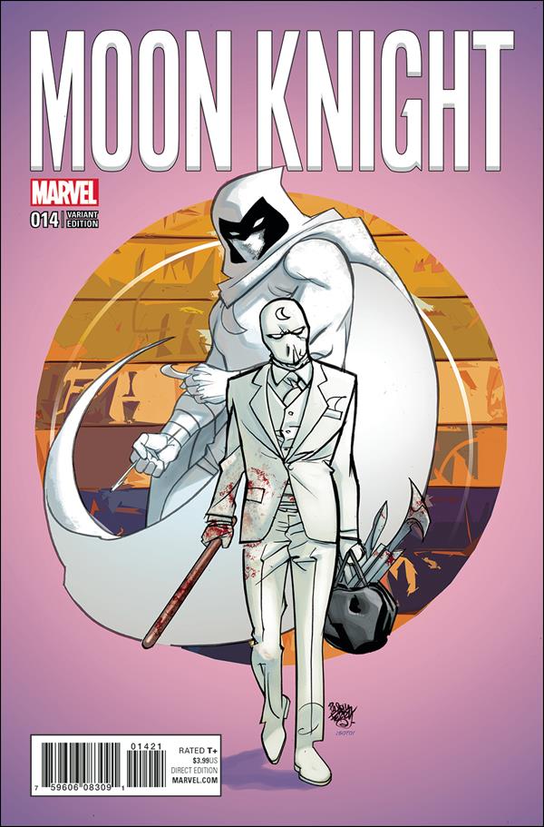 Moon Knight 14 B, Jul 2017 Comic Book By Marvel