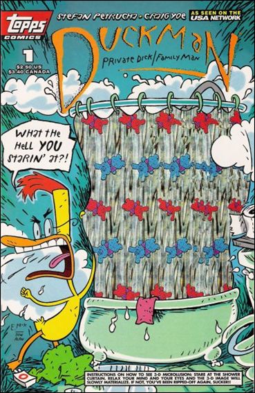 Duckman (1994) 1-A by Topps