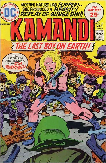 Kamandi, the Last Boy on Earth 27-A by DC