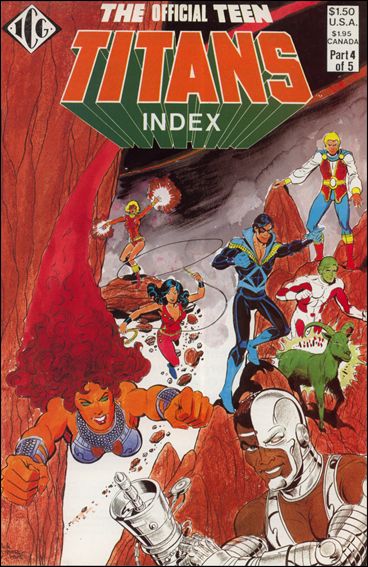 Official Teen Titans Index 4-A by ICG