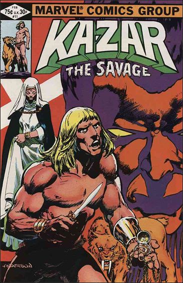 Ka-Zar the Savage 11-A by Marvel