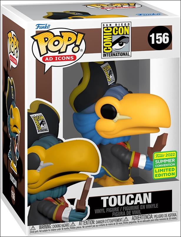 POP! Ad Icons Toucan (Pirate) 2022 Summer Convention Exclusive by Funko