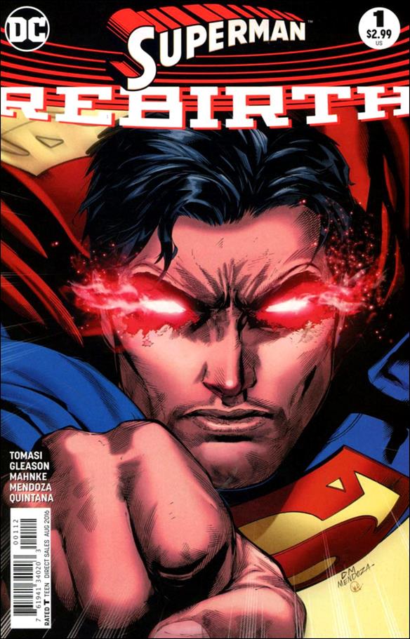 Superman: Rebirth 1 C, Aug 2016 Comic Book By DC