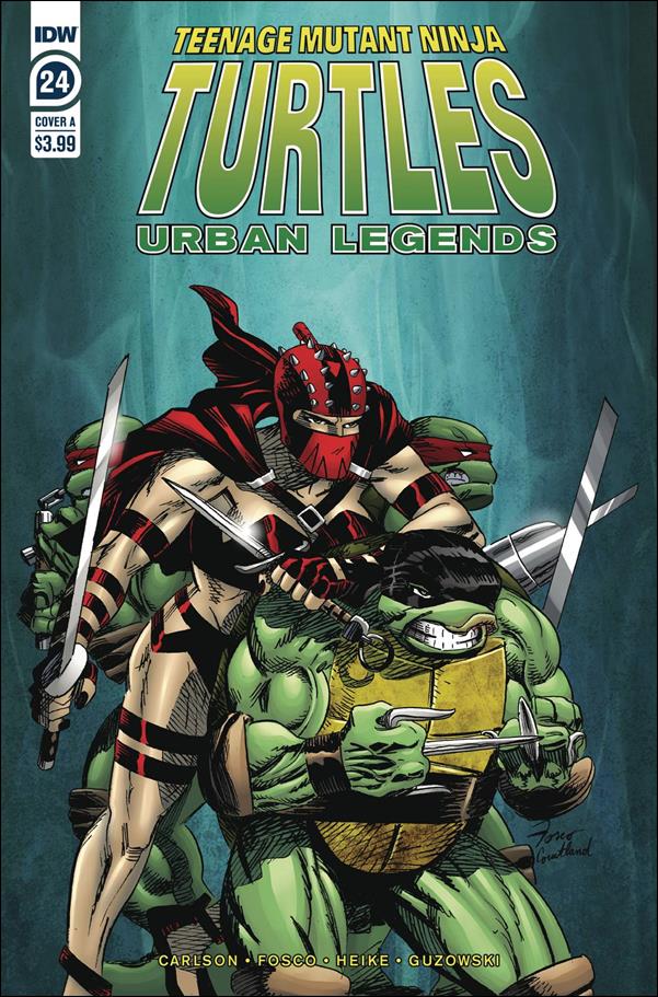 Teenage Mutant Ninja Turtles: Urban Legends 24-A by IDW