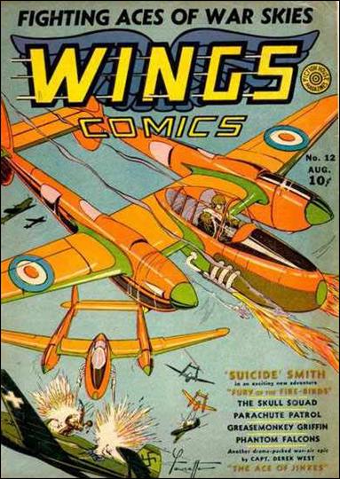 Wings Comics (1940) 12-A by Fiction House Magazines