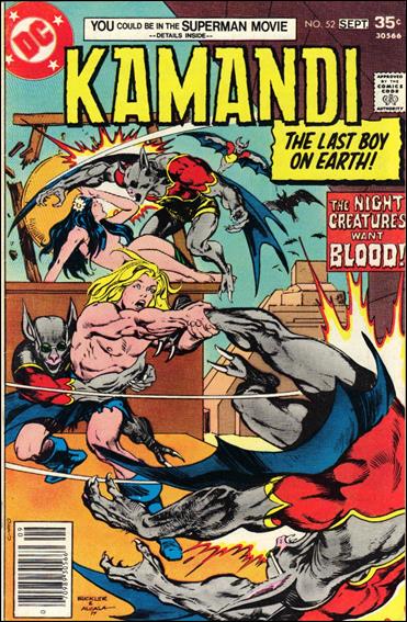 Kamandi, the Last Boy on Earth 52-A by DC