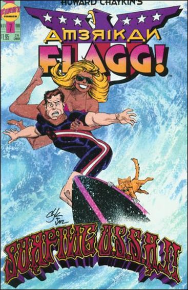 Howard Chaykin's American Flagg!  7-A by First