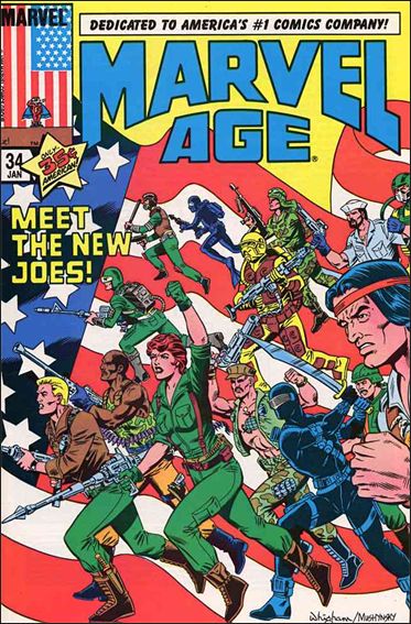 Marvel Age 34-A by Marvel
