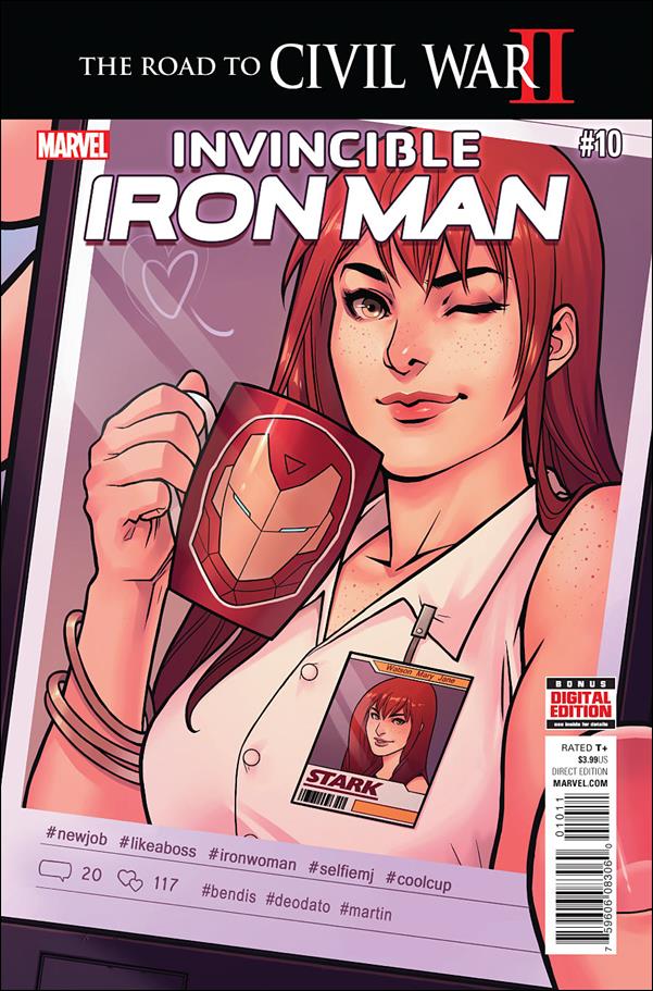 Invincible Iron Man 10 A Aug 2016 Comic Book By Marvel