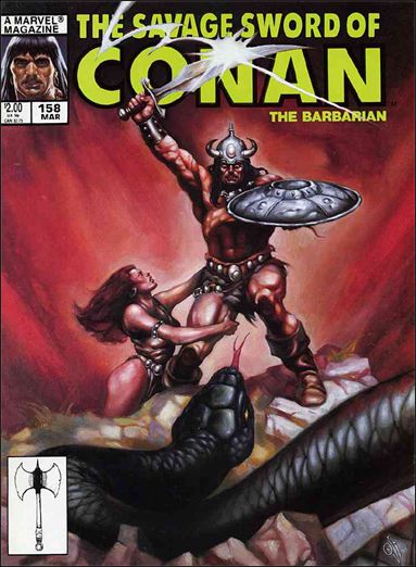 Savage Sword of Conan (1974) 158-A by Marvel