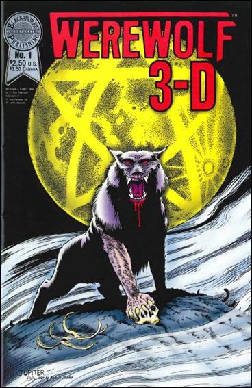 Werewolf In 3-d 1 A, Not Known Comic Book By Blackthorne