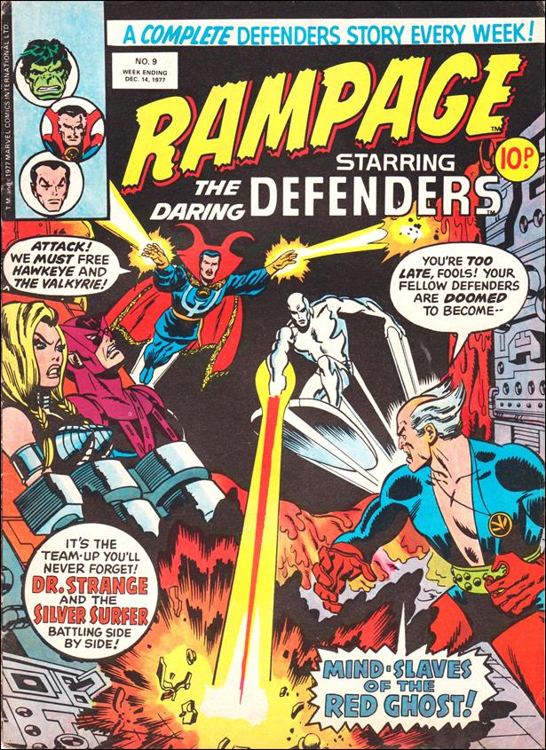 Rampage Weekly (UK) 9-A by Marvel UK