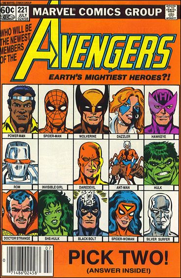 Avengers (1963) 221-A by Marvel