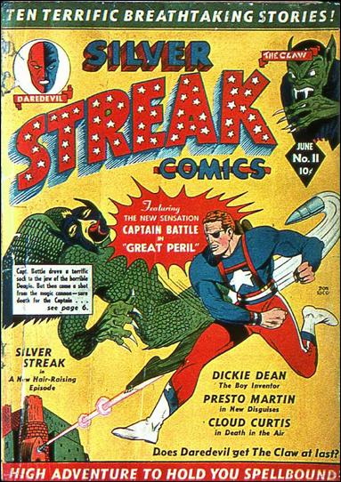 Silver Streak Comics (1939) 11-A by Lev Gleason Productions