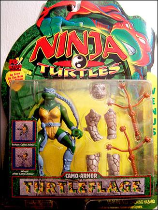 Ninja Turtles: The Next Mutation Camo-Armor Venus, Jan 1997 Action