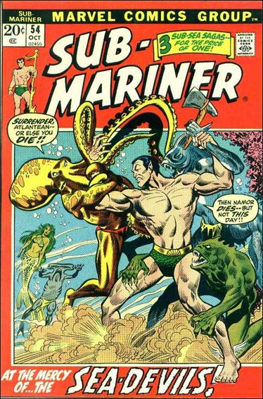 Sub-Mariner (1968) 54-A by Marvel
