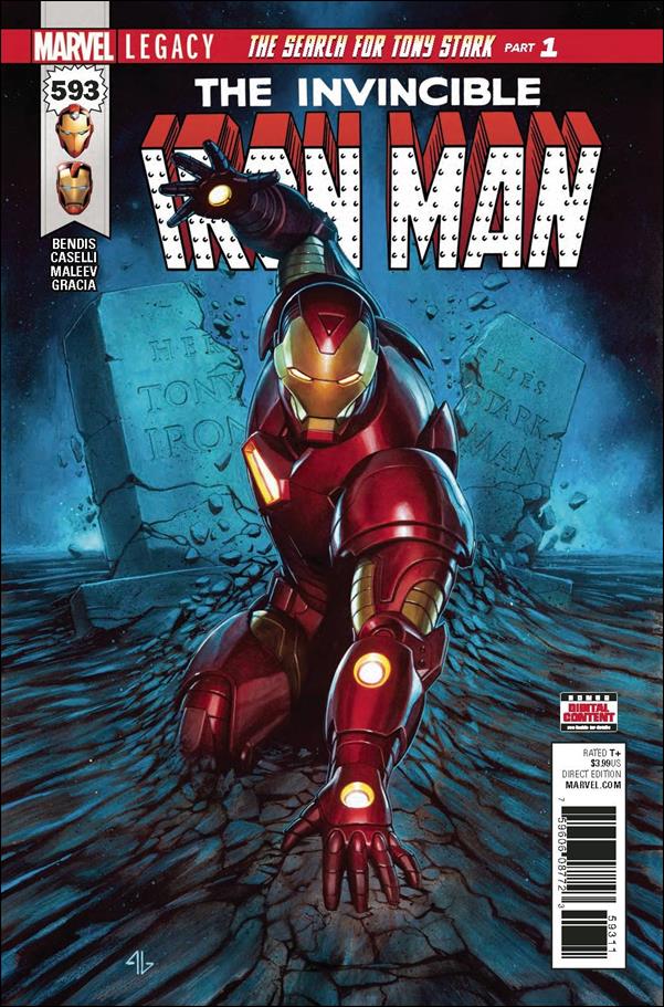 Invincible Iron Man (2017) 593-A by Marvel
