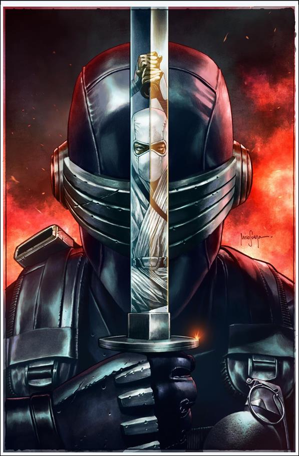 snake eyes comic art