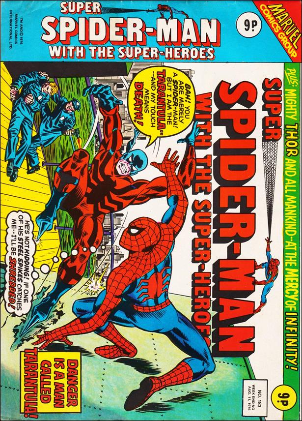Spider-Man: Comics Weekly (UK) 183-A by Marvel UK