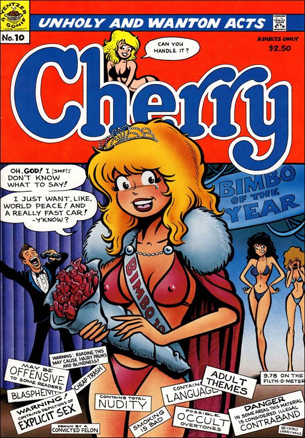 Cherry 10 A, Jan 1990 Comic Book by Cherry Comics