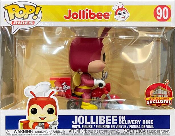 jollibee on delivery bike funko pop