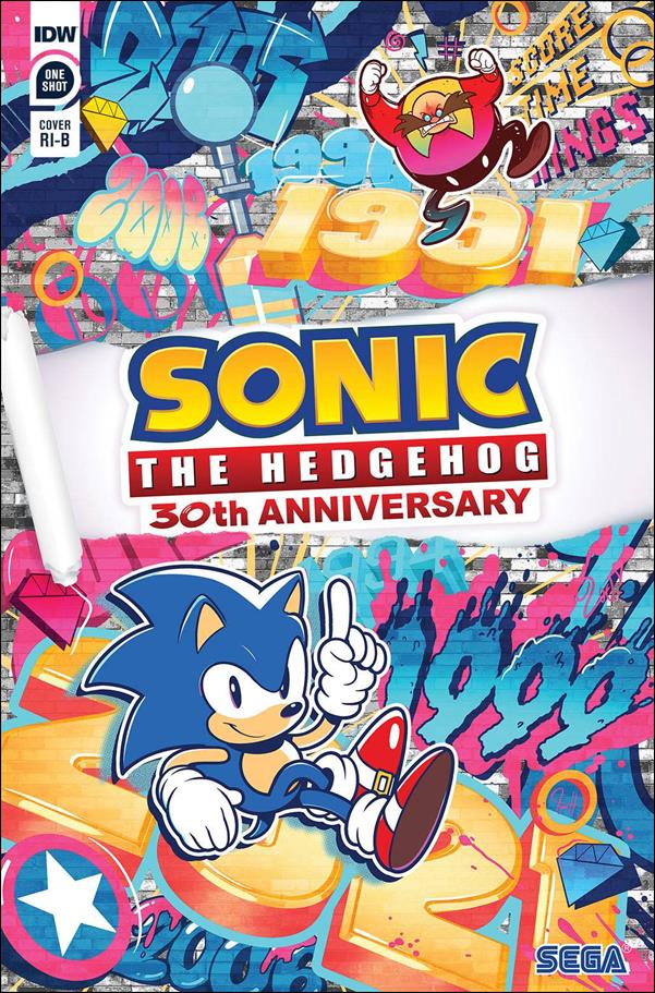 Sonic The Hedgehog 30th Anniversary One Shot D, Jun 2021 Comic Book By IDW