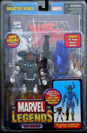 Marvel Legends War Machine, Feb 2005 Action Figure By Toy Biz