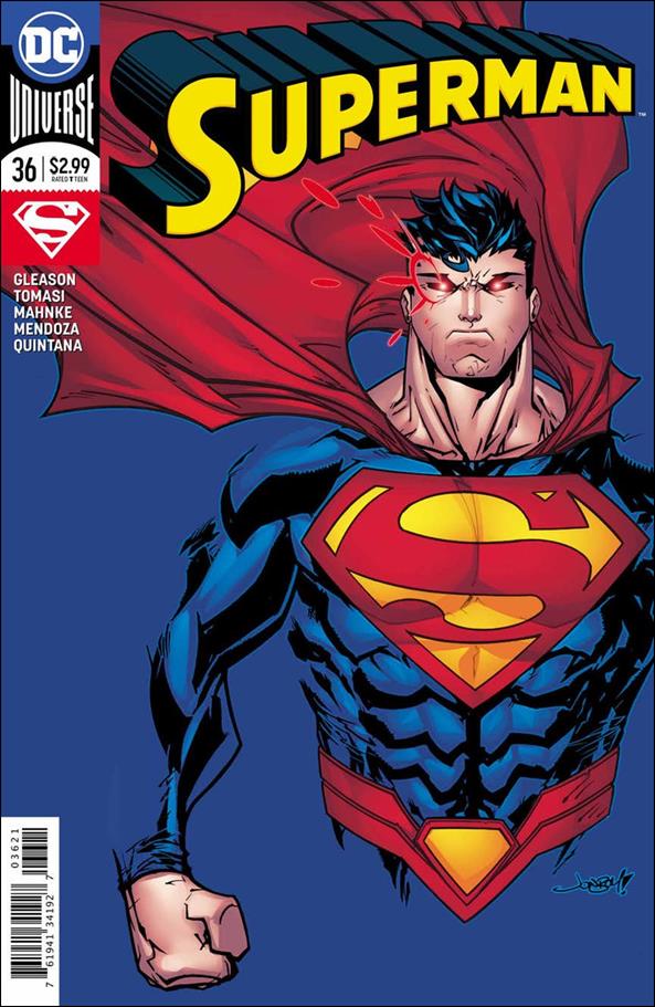 Superman 36 B, Feb 2018 Comic Book By DC