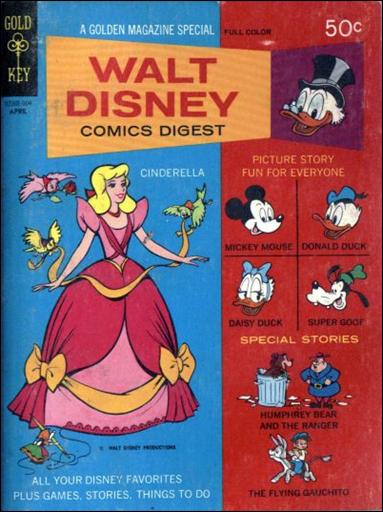 Walt Disney Comics Digest 10-A by Gold Key