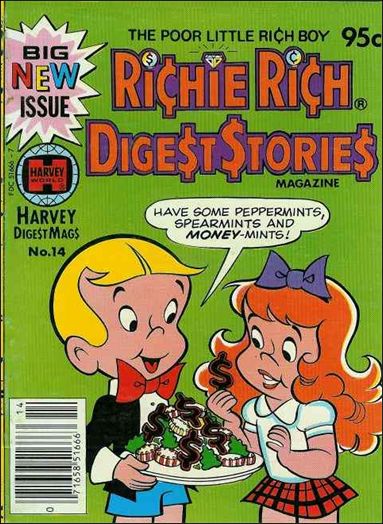 Richie Rich Digest Stories 14-A by Harvey.