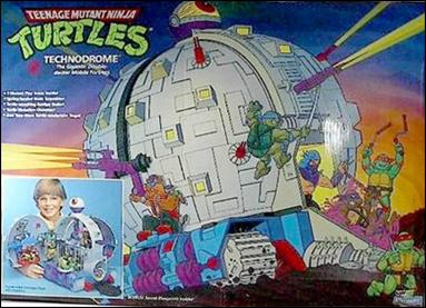 tmnt technodrome toy